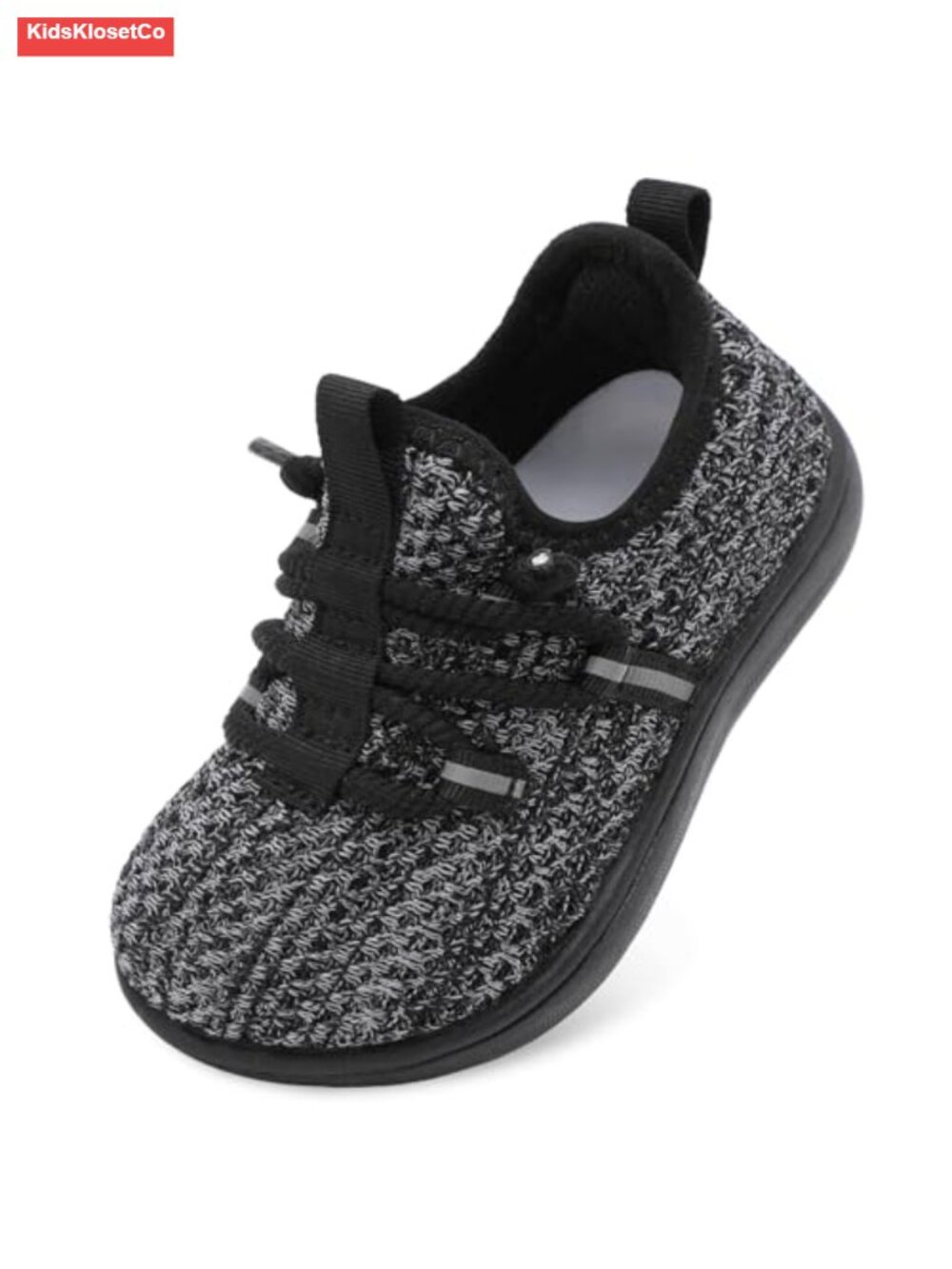 Toddler Kids Barefoot Sneakers Wide Toe Box Zero Drop Slip-Ons Knit